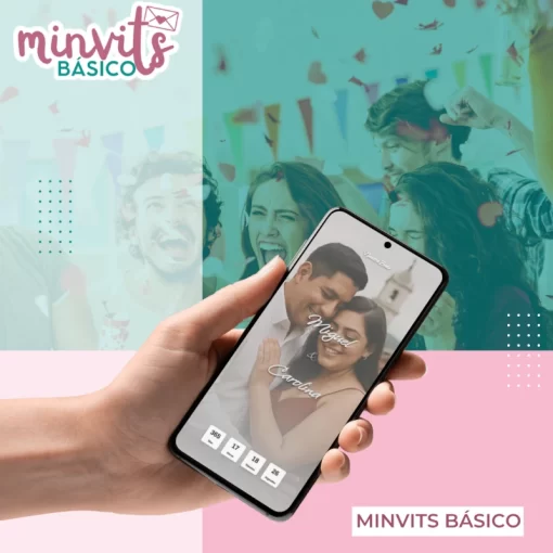 Invitacion digital - Minvits Básico