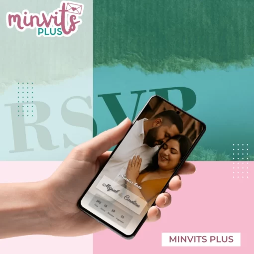 Invitación digital para boda con confirmación de asistencia