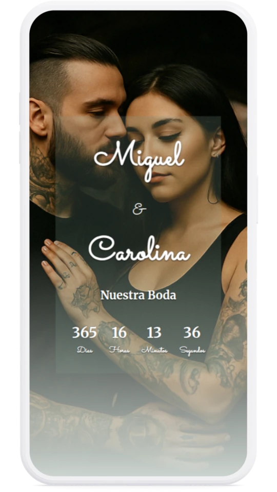 Invitación digital - salvia